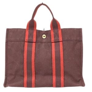 ♦️♦️HERMÈS Classic Fourre Canvas Tout Tote